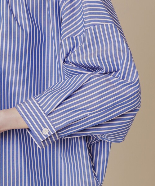 マッキントッシュロンドン　ライトブルー　コットンスリット入りシャツ　38サイズ MACKINTOSH LONDON（マッキントッシュ ロンドン） ブラウス シャツ