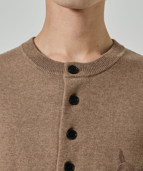 トップス MASU knitcardigan MASU カーディガン 「MASU」10 BUTTONS CARDIGAN メンズ