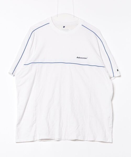 ader error アーダーエラー ワンポイントTシャツ　白　Lサイズ ADER error 「ADER error」 ワンポイント半袖Tシャツ FREE ホワイト
