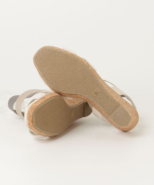 「MUUM」 ヒールサンダル L ホワイト レディース_画像3