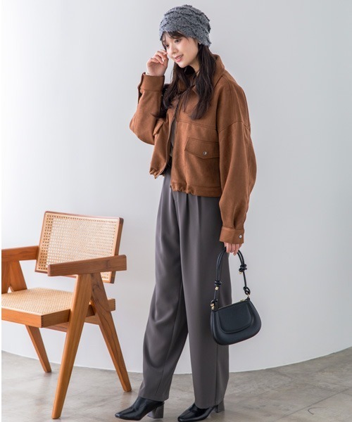 polcadot（ポルカドット） ニット帽 ニットキャップ クロッシェニット