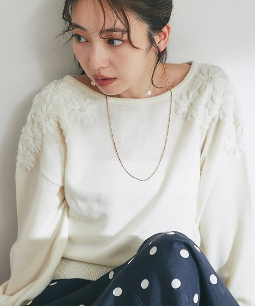 La boutique Bonbon（ラブティックボンボン） ニット セーター 「今