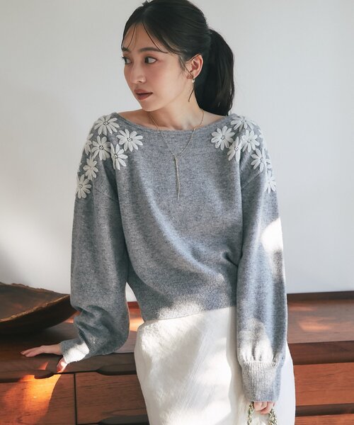 La boutique Bonbon（ラブティックボンボン） ニット セーター 「今