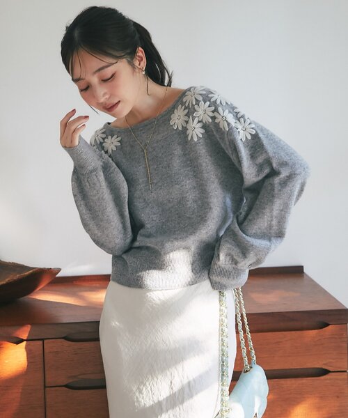 La boutique Bonbon（ラブティックボンボン） ニット セーター 「今