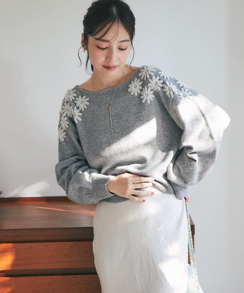 La boutique Bonbon（ラブティックボンボン） ニット セーター 「今