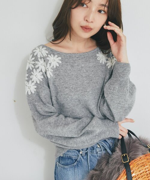 La boutique Bonbon（ラブティックボンボン） ニット セーター 「今