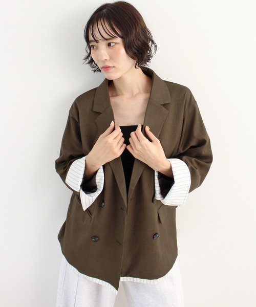 FOXEY BOUTIQUE ヴィンテージ テーラードジャケット ダブル L テーラードダブルジャケット[品番：SHNW0012195]｜LADY LIKE （レディ