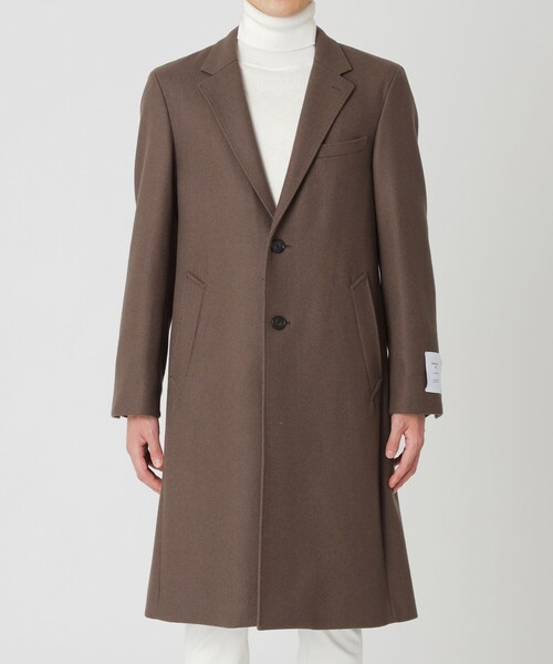 LOVELESS（ラブレス） チェスターコート M ブルー メンズ : ZOZOTOWN