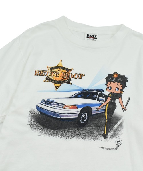 TULTEX tシャツ 「USED」90'sTULTEX “Betty Boop” キャラクター TULTEX tシャツ 「USED」90'sTULTEX “Betty Boop” キャラクター