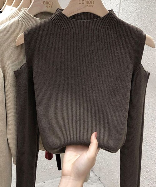 ADDITION STORE ニット セーター ＼肩からフェロモン♪／肩出し
