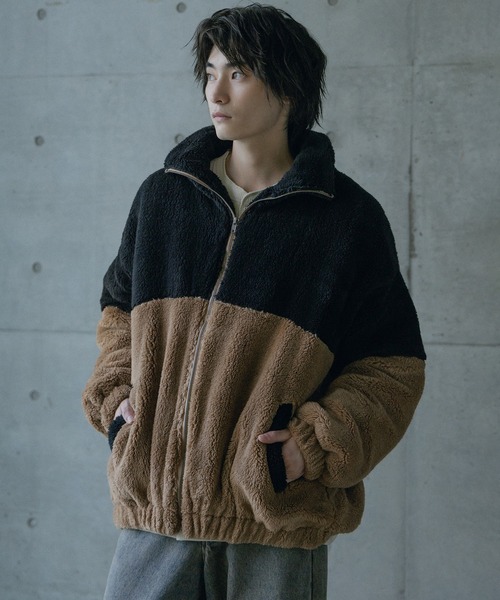 RATTLE TRAP（ラトルトラップ） ブルゾン アウター Wシャギーフリース