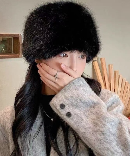 帽子 ハット ファー ロシアンハット レディース : ZOZOTOWN Yahoo!店
