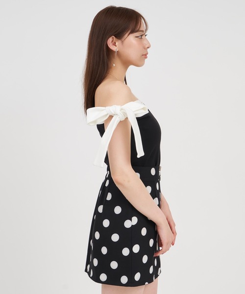 「ROYAL PARTY」 半袖カットソー FREE オフホワイト レディース_画像7