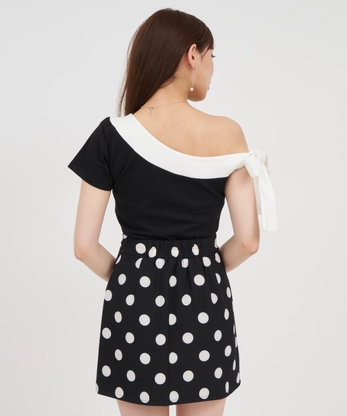 「ROYAL PARTY」 半袖カットソー FREE オフホワイト レディース_画像8