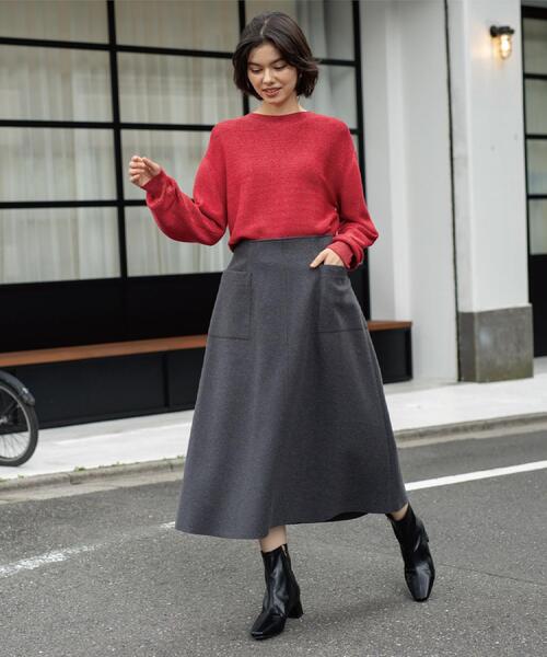 OPAQUE.CLIP（オペークドットクリップ） ニット セーター ラメガーター