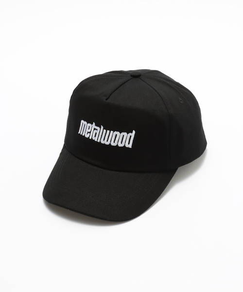 美品 lwood メタルウッド キャップ ブラック メンズ 帽子 WISM（ウィズム） キャップ 帽子 メンズ Metalwood Studio / メタル