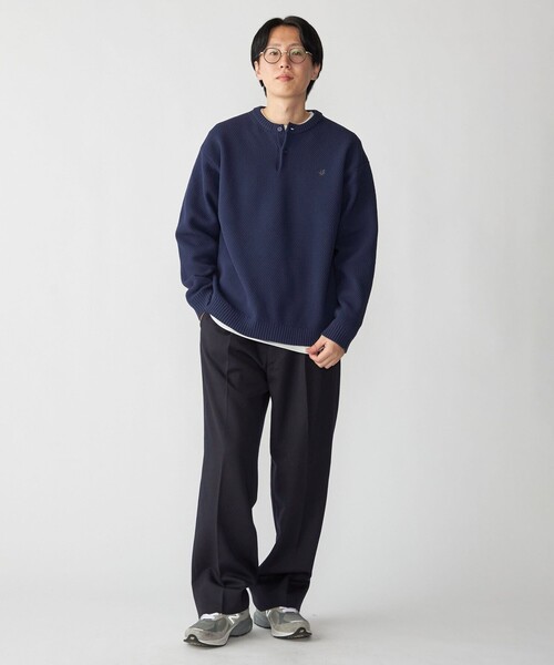 SHIPS（シップス） セーター ニット 「WEB限定」SHIPS: ヘンリーネック