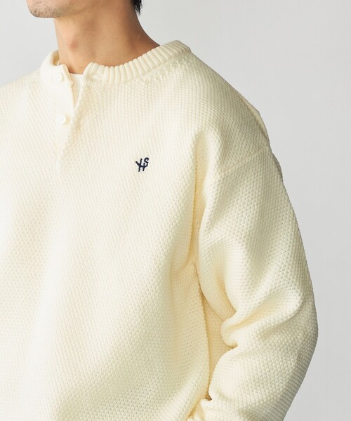 SHIPS（シップス） セーター ニット 「WEB限定」SHIPS: ヘンリーネック