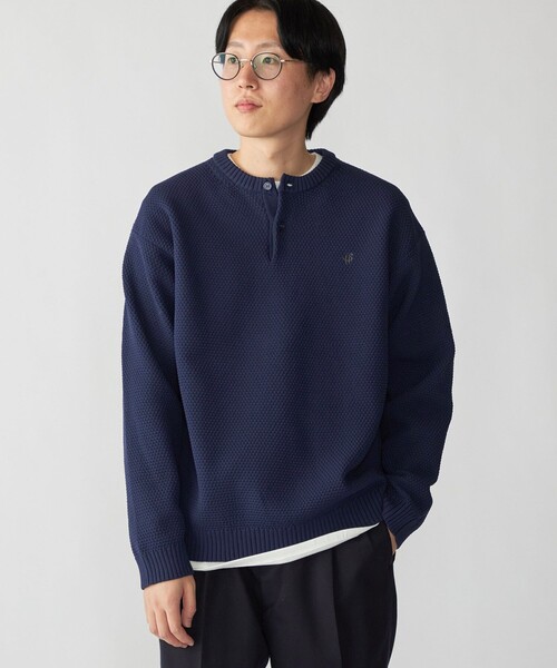 SHIPS（シップス） セーター ニット 「WEB限定」SHIPS: ヘンリーネック