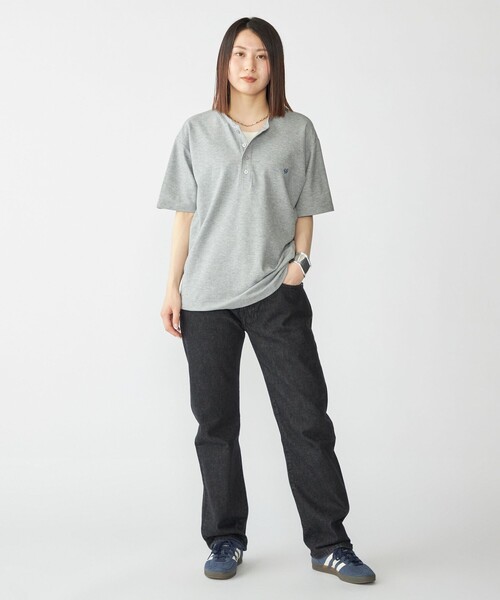 「SHIPS」 半袖Tシャツ MEDIUM グレー メンズ_画像3