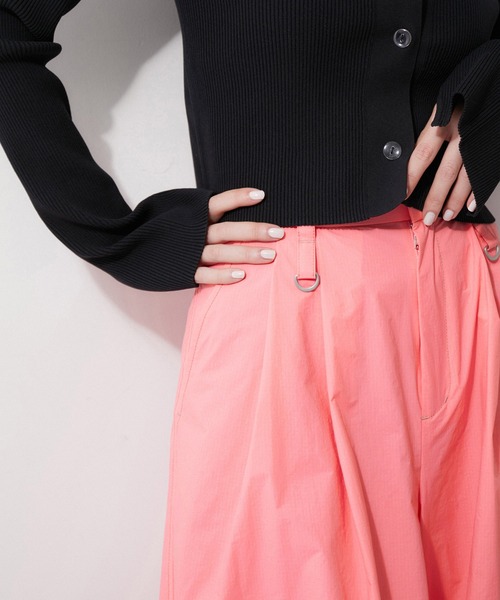 「ADAM ET ROPE'」 パンツ 36 ピンク レディース_画像9