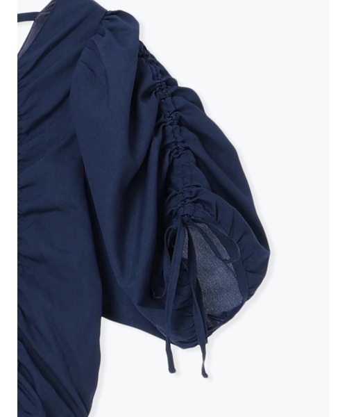 「Re-J&SUPURE」 半袖ワンピース - ホワイト レディース_画像2