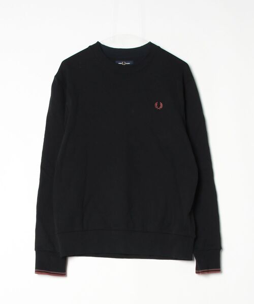 FRED PERRY（フレッドペリー） スウェットカットソー L ブラック