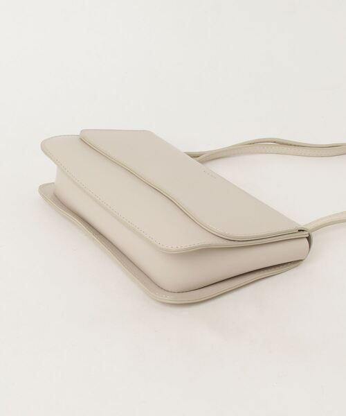 「YAHKI」 ワンポイントショルダーバッグ - ベージュ レディース_画像3