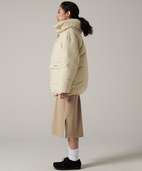 【極美品❗️】 エディーバウアー ダウンジャケット ベージュ　XL ホワイト Eddie Bauer（エディーバウアー） ダウンコート ダウンジャケット