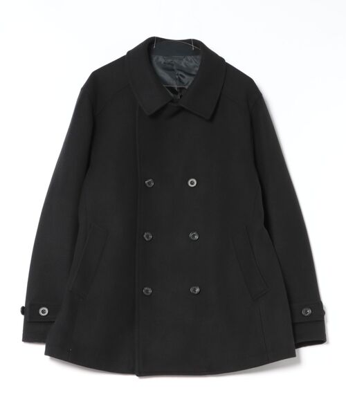 TAKA-Q（タカキュー） pコート ピーコート 「ストレッチ メルトン