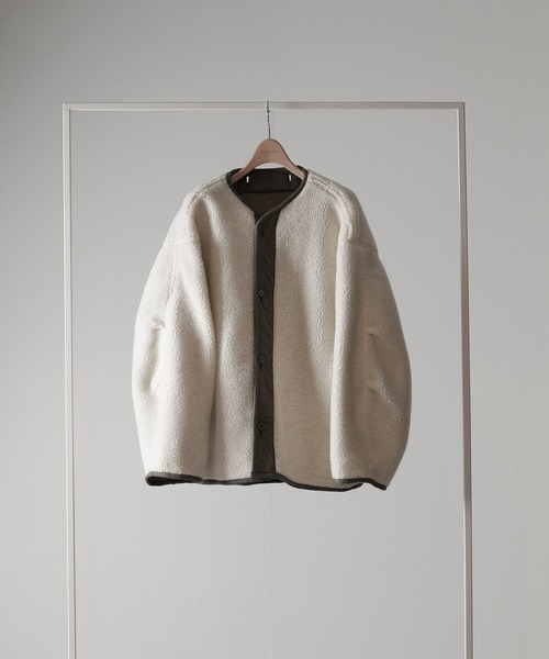 「RUUBON」 モッズコート S ベージュ メンズ_画像5