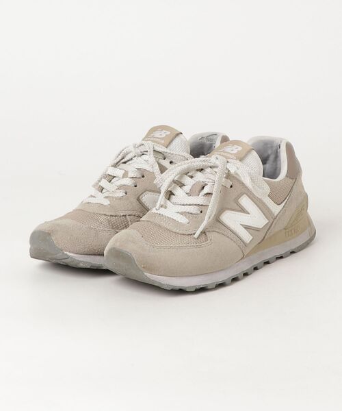 New Balance（ニューバランス） シューズ 24cm ベージュ レディース