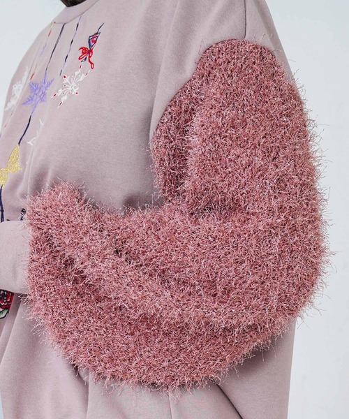 iS ScoLar（イズスカラー） ニット セーター 553260：雪の結晶