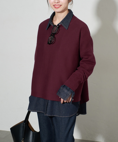 SLOBE IENA（スローブイエナ） ニット セーター 「セットアップ対応可