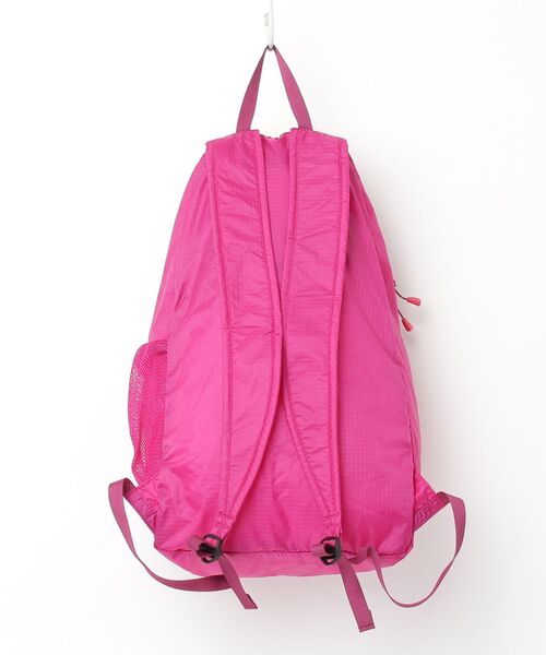 90s mont-bell パッカブル ナイロン backpack pink mont-bell（モンベル） ワンポイントリュック - パープル レディース