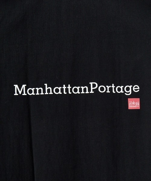 「Manhattan Portage」 半袖Tシャツ X-LARGE ネイビー レディース_画像3