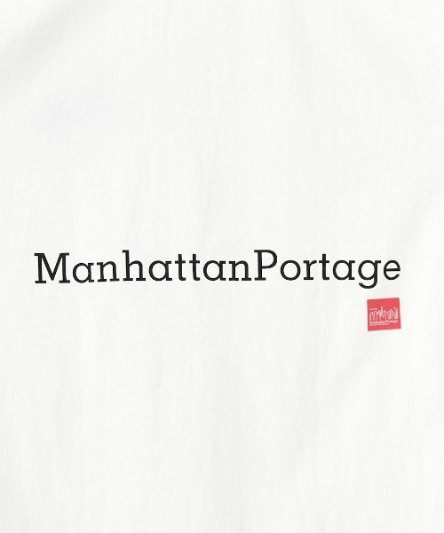 「Manhattan Portage」 半袖Tシャツ X-LARGE ネイビー レディース_画像8