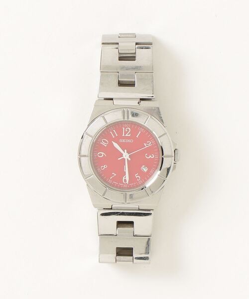セイコー アナログクォーツ 腕時計 シルバー SEIKO（セイコー）の「別注セイコー×ナノ・ユニバース クオーツクロノ
