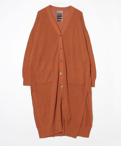 Chaos（カオス） ニットカーディガン FREE オレンジ レディース