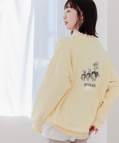 [niko and...] тренировочный cut and sewn MEDIUM голубой женский 