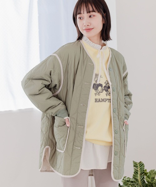 [niko and...] тренировочный cut and sewn MEDIUM голубой женский 