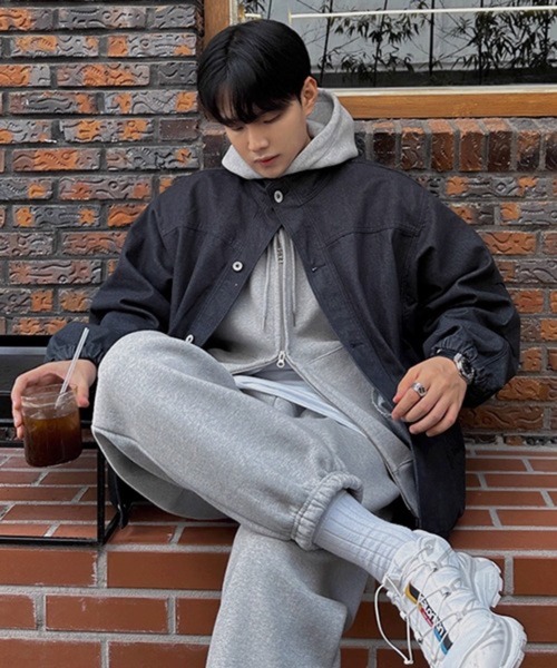 NOWLE（ノウル） デニムジャケット gジャン 「NOWLE」スタンドカラー
