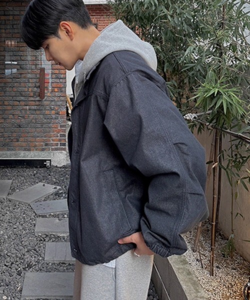 NOWLE（ノウル） デニムジャケット gジャン 「NOWLE」スタンドカラー