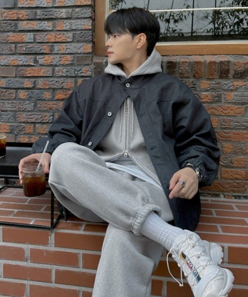 NOWLE（ノウル） デニムジャケット gジャン 「NOWLE」スタンドカラー