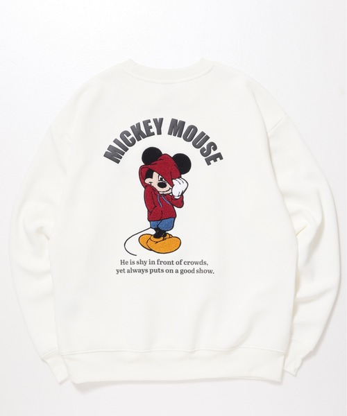 お値引きリルセレクト新品未使用ミッキーマウス プリント スウェット上下 Disney（ディズニー） トレーナー スウェット 「DISNEY/ディズニー