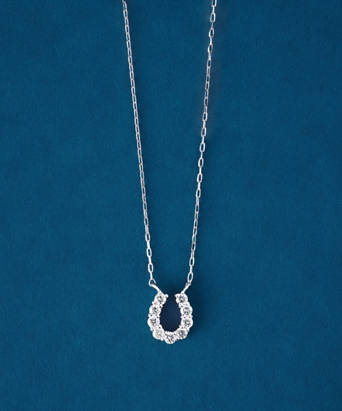 Jewel closet by L&Co. ネックレス プラチナ ダイヤモンド モーチーフ