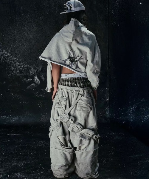 cozy worldwide レイヤードパンツ COZY WORLDWIDE パーカー 「Cozy