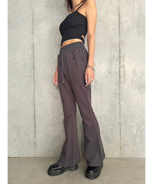 「EGOIST」 スウェットパンツ FREE カーキ レディース_画像3