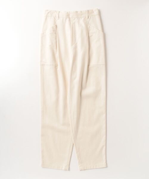 「SHIPS any」 カーゴパンツ 38 オフホワイト レディース_画像2