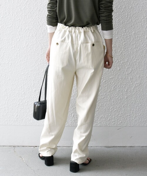 「SHIPS any」 カーゴパンツ 38 オフホワイト レディース_画像5